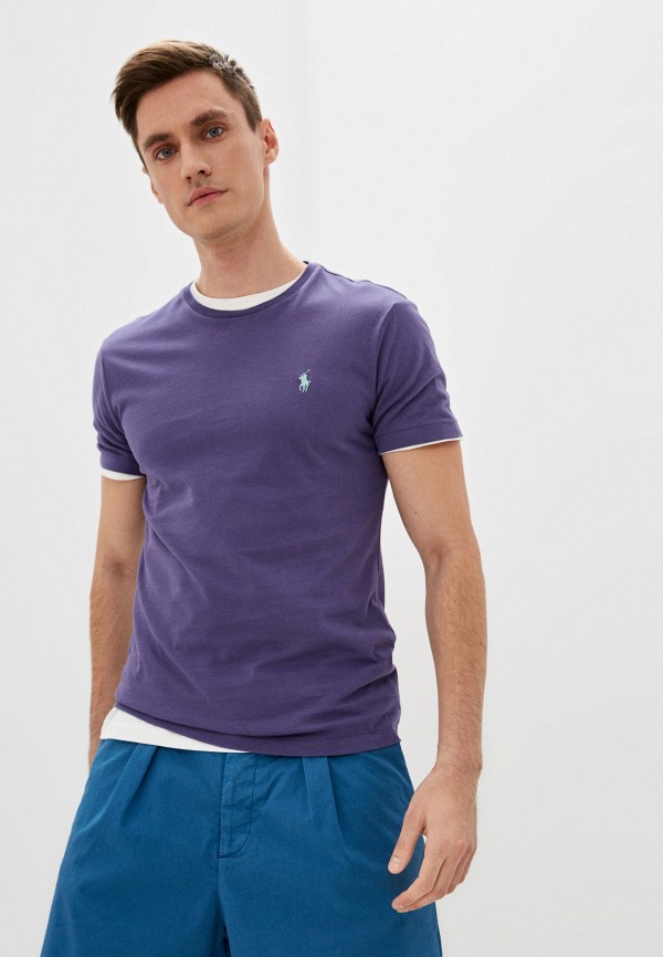 

Футболка Polo Ralph Lauren, Фиолетовый, Polo Ralph Lauren RTLAAI338502