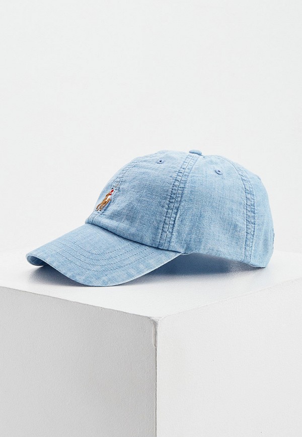 

Бейсболка Polo Ralph Lauren, Голубой, Polo Ralph Lauren RTLAAI340801