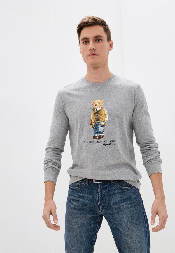 

Лонгслив Polo Ralph Lauren, Серый