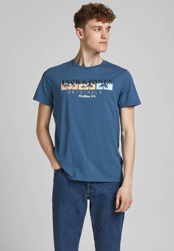 

Футболка Jack & Jones, Синий