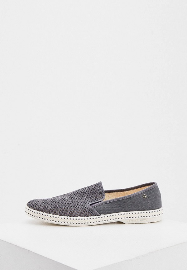 

Слипоны Rivieras, Серый, CLASSIC CANVAS & MESH