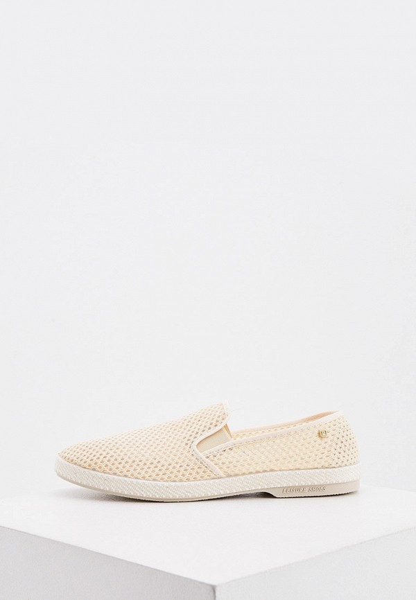 

Слипоны Rivieras, Бежевый, CLASSIC MESH