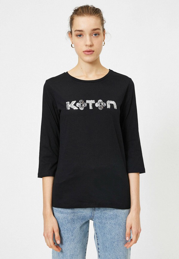 

Лонгслив Koton, Черный, Koton RTLAAI578801
