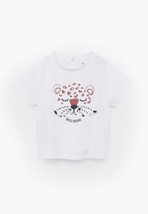 

Футболка Mango Kids, Белый, BIGOTE