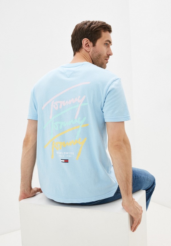

Футболка Tommy Jeans, Голубой, PASTEL