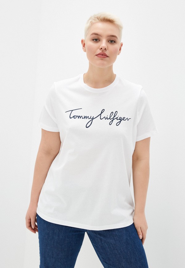 

Футболка Tommy Hilfiger, Белый, CURVE