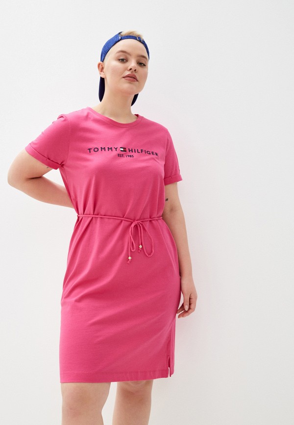 Платье Tommy Hilfiger розовый WW0WW32023 RTLAAI644101