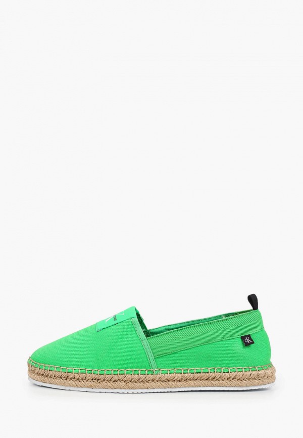 

Эспадрильи Calvin Klein Jeans, Зеленый, ESPADRILLE PATCH CO