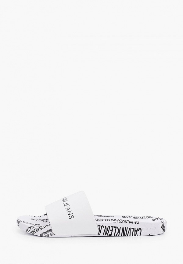 

Сланцы Calvin Klein Jeans, Белый, SLIDE INSTITUTIONAL TPU