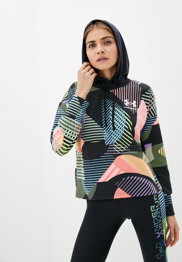 

Худи Under Armour, Черный, Rival Terry Geo Print Hoodie