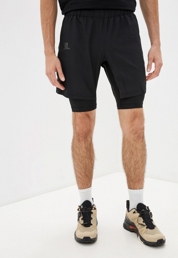 

Шорты спортивные Salomon, Черный, XA TWINSKIN SHORT M