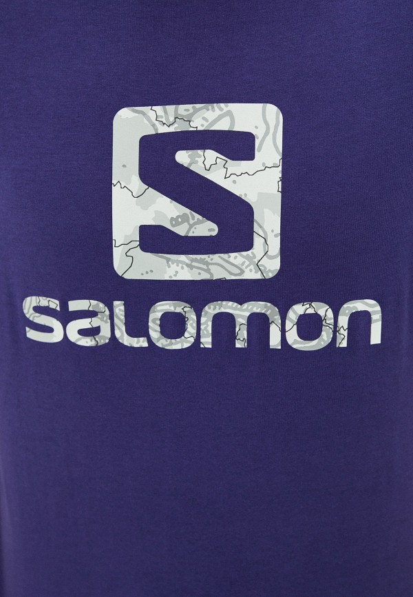 

Футболка Salomon, Фиолетовый, OUTLIFE LOGO SS TEE M