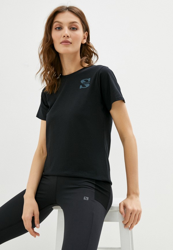

Футболка Salomon, Черный, OUTLIFE SMALL LOGO TEE W