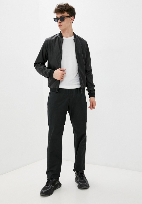 фото Куртка кожаная emporio armani