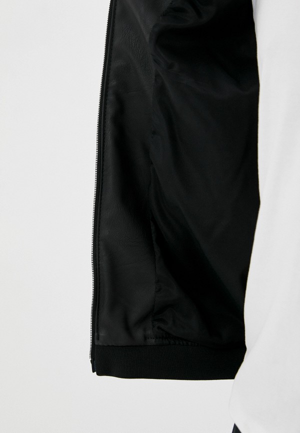

Куртка кожаная Emporio Armani, Черный