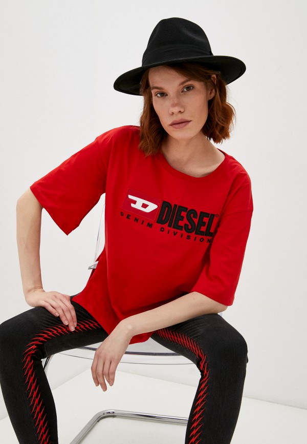 

Футболка Diesel, Красный