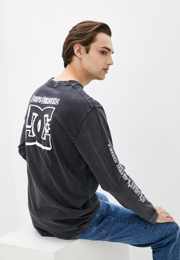

Лонгслив DC Shoes, Серый, WHATSONMENU HSS M TEES KVJ0