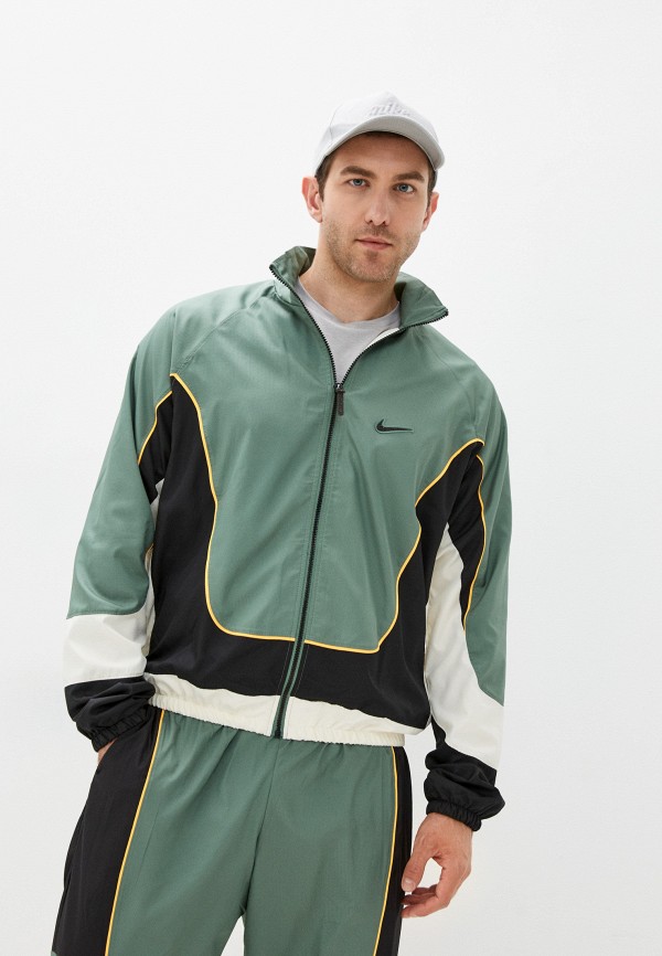 

Ветровка Nike, Зеленый, M NK THROWBACK JACKET