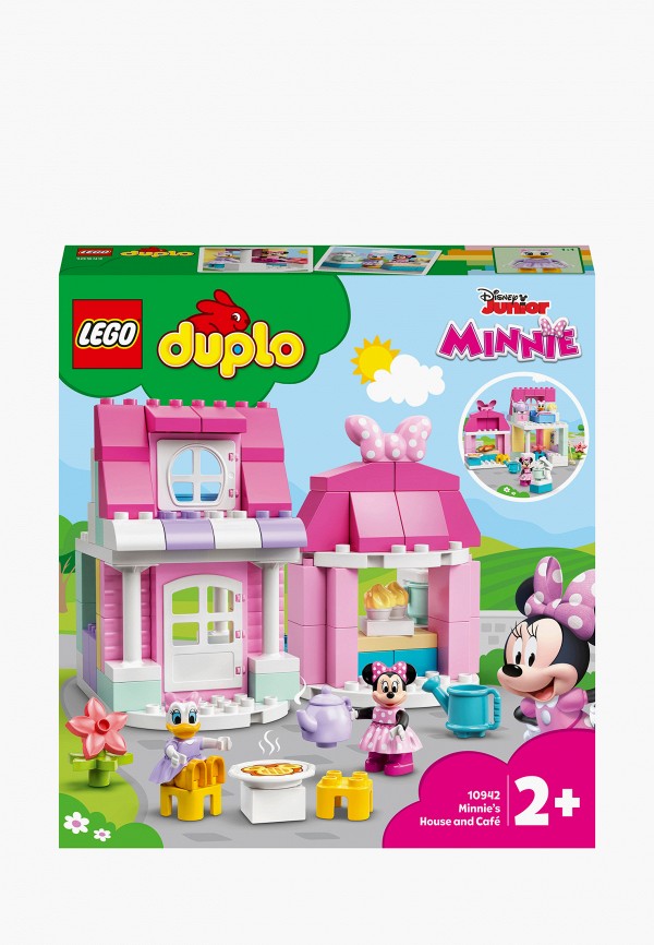 

Конструктор LEGO, Разноцветный, Дом и кафе Минни