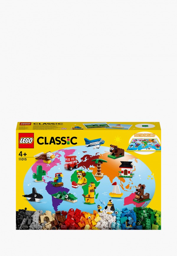 

Конструктор LEGO, Разноцветный, Вокруг света