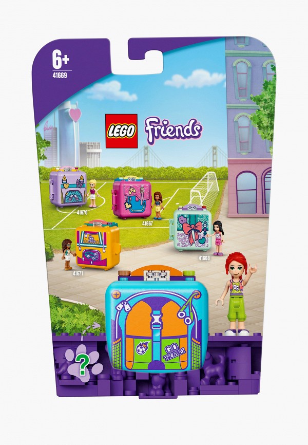 

Конструктор LEGO, Разноцветный, Футбольный кьюб Мии