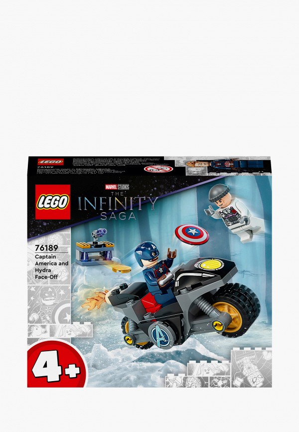 

Конструктор LEGO, Разноцветный, Битва Капитана Америка с Гидрой