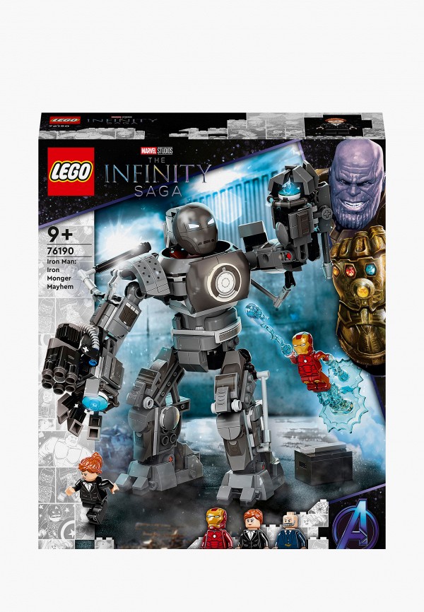 

Конструктор LEGO, Разноцветный, Железный человек: схватка с Железным Торговцем