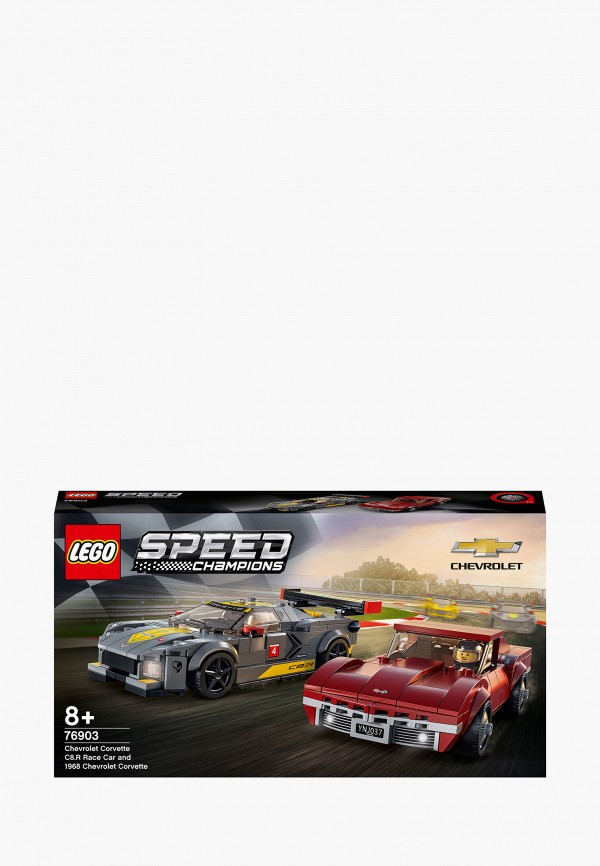 

Конструктор LEGO, Разноцветный, Chevrolet Corvette C8.R Race Car and 1968 Chevrolet Corvette