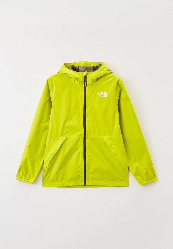

Ветровка The North Face, Зеленый, B ZIPLINE RAIN JKT