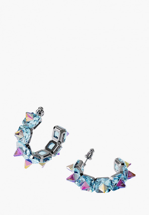 

Серьги Swarovski®, Голубой, Chroma