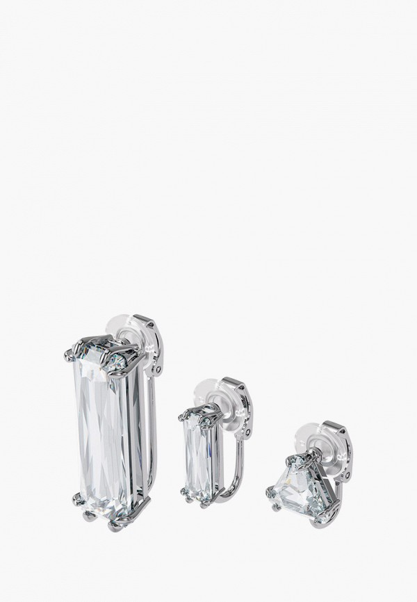

Клипсы Swarovski®, Серебряный, Mesmera