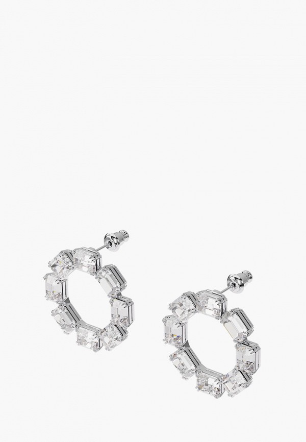 

Серьги Swarovski®, Серебряный, Millenia, с родиевым покрытием