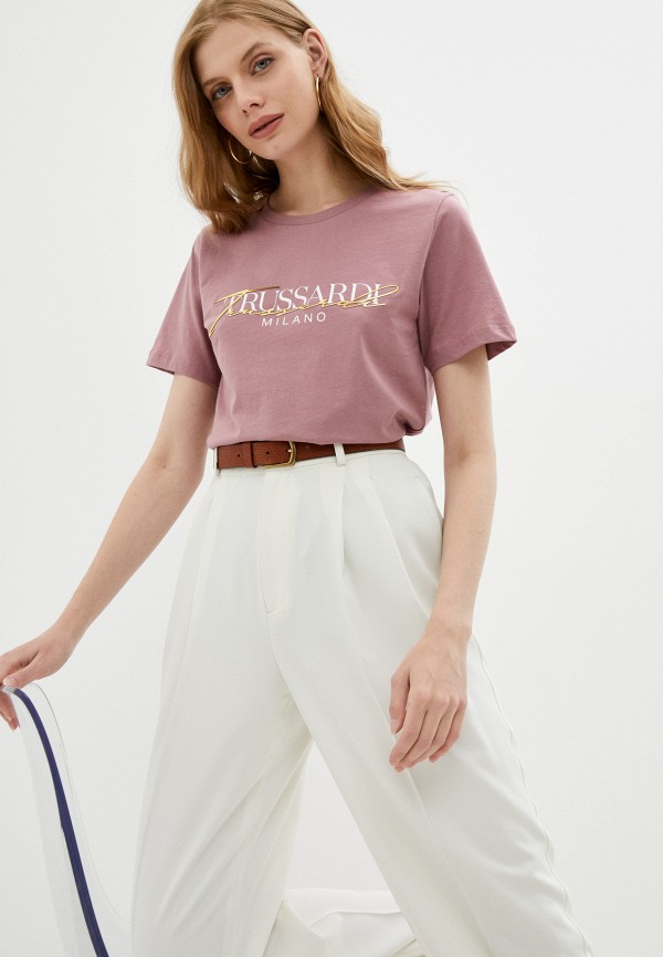 

Футболка Trussardi, Розовый, Trussardi RTLAAJ122801