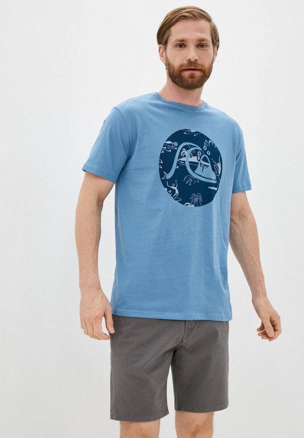 

Футболка Quiksilver, Голубой, BUBBLEJAMSS M TEES BLF0