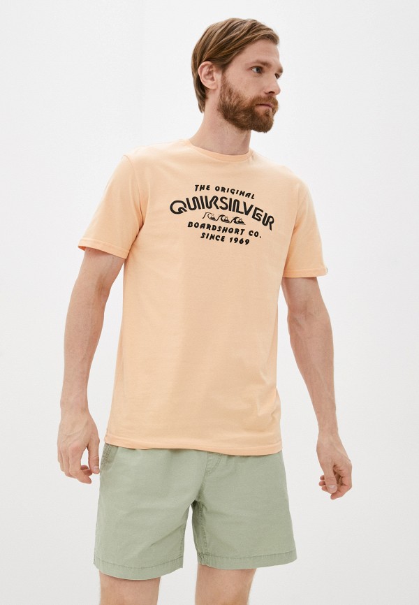 

Футболка Quiksilver, Коралловый, WIDERMILESS M TEES NEZ0
