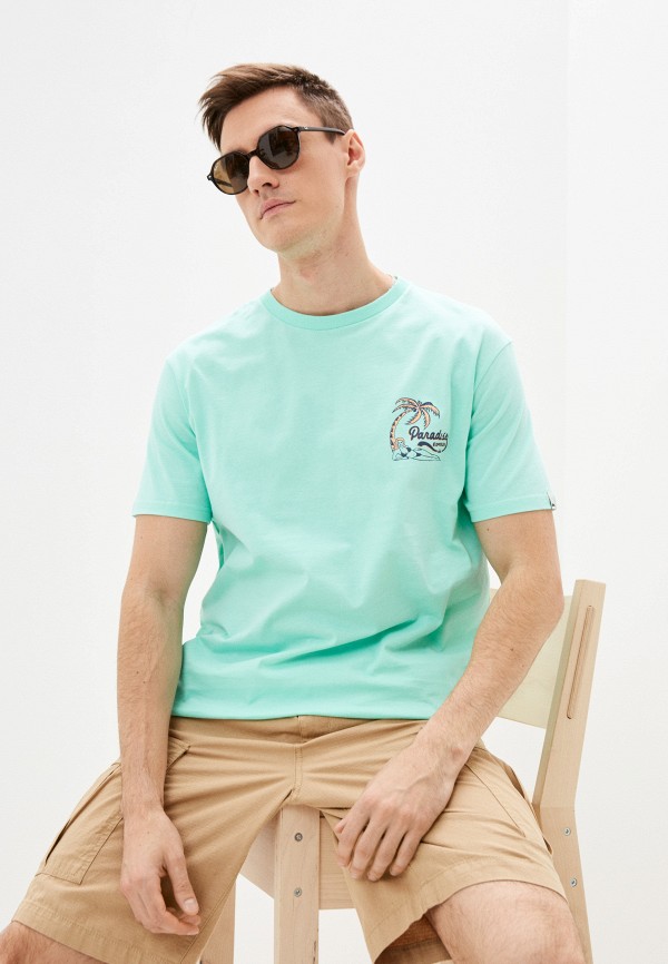 

Футболка Quiksilver, Бирюзовый, ANOTHERESCAPESS M TEES GEA0