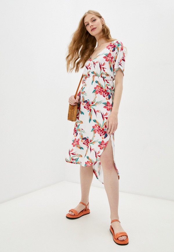 

Платье Roxy, Белый, FLAMINGO SHADES J WVDR WBK7