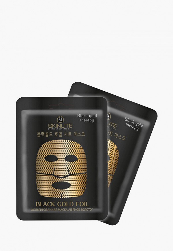 

Набор для ухода за лицом Skinlite, Прозрачный, Фольгированная маска "Черное золото" (набор из 3 шт.)