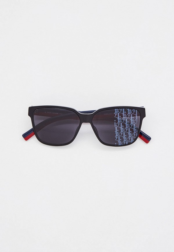 

Очки солнцезащитные Christian Dior Homme, Черный, DIORFLAG3 807 GREY SLV