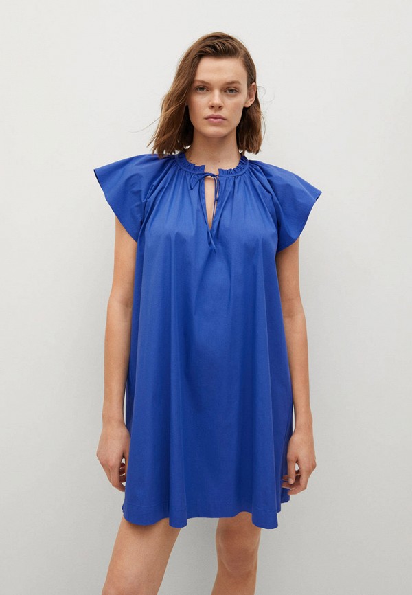 Платье Mango синий 87047884 RTLAAJ504901