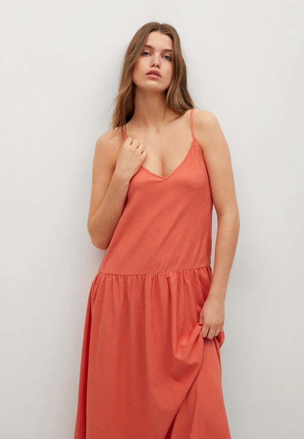 

Сарафан Mango, Коралловый, Mango RTLAAJ516701