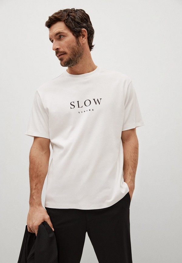 

Футболка Mango Man, Белый, SLOW