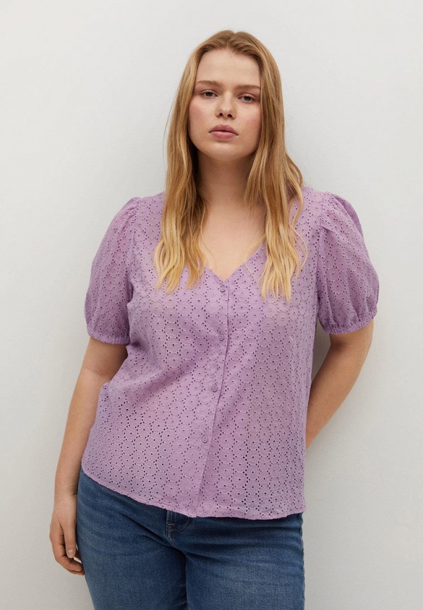 

Блуза Violeta by Mango, Фиолетовый, BOBBY