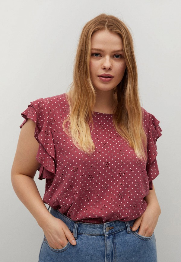 

Блуза Violeta by Mango, Розовый, Violeta by Mango RTLAAJ570401