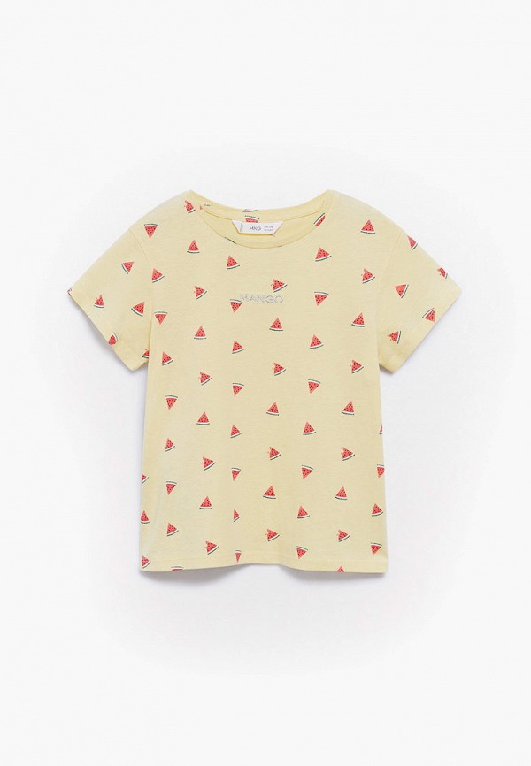 

Футболка Mango Kids, Бежевый, MANGOLO-H