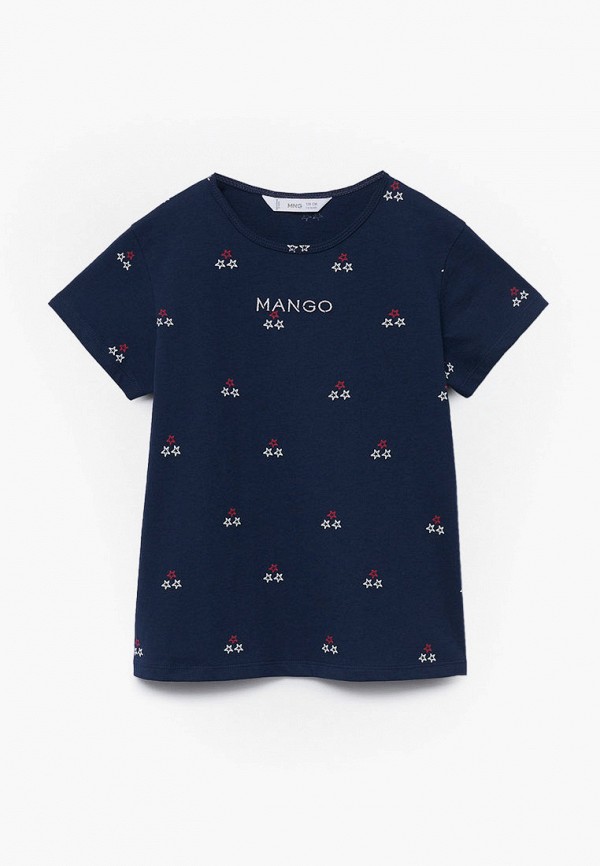 

Футболка Mango Kids, Синий, MANGOFIS-H