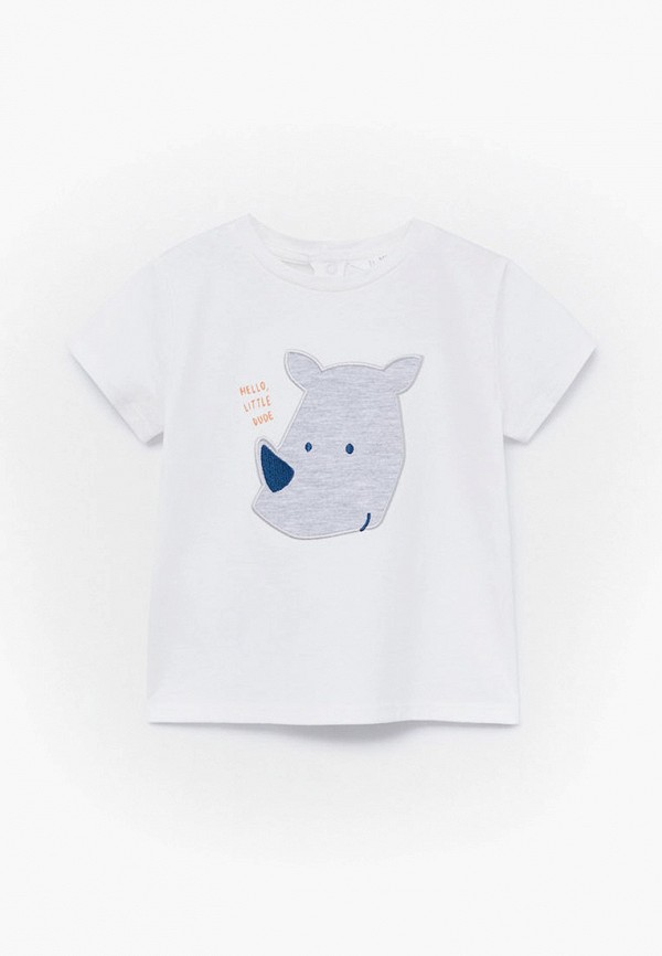 

Футболка Mango Kids, Белый, RHINO