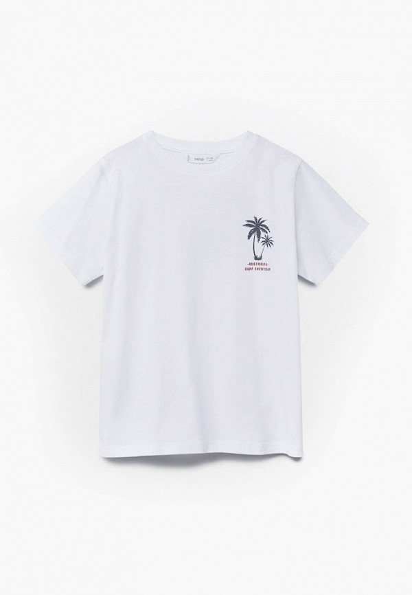 

Футболка Mango Kids, Белый, JAKE