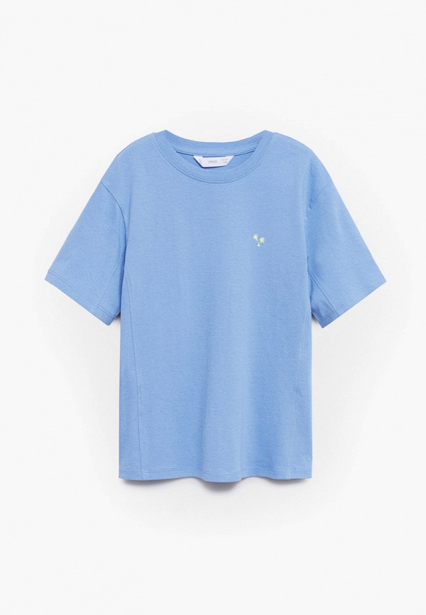 

Футболка Mango Kids, Голубой, Mango Kids RTLAAJ603101