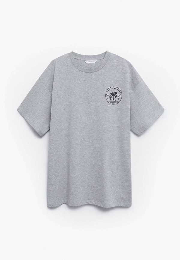 

Футболка Mango Kids, Серый, HEATT